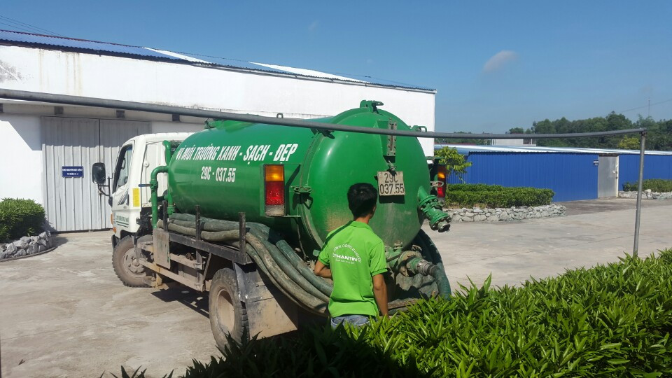 Hút và thông tắc bể phốt