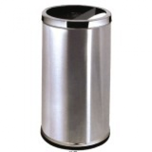THÙNG RÁC INOX TRÒN NẮP BẬP BÊNH